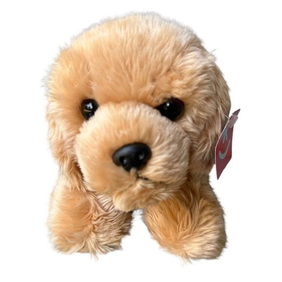Aurora World Flopsie Plush Goldie Labrador Stuffed Animal Puppy Dog Size 12" NWT - Picture 1 of 11